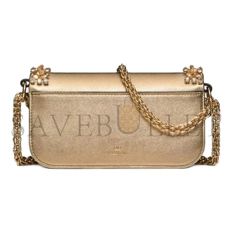 VALENTINO SMALL VALENTINO GARAVANI LOCÒ SHOULDER BAG 5W2B0N86LDPZFA (20*11*5cm)